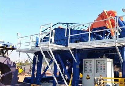 科迅的渣土環保處理系統成功投入項目使用并初見成效