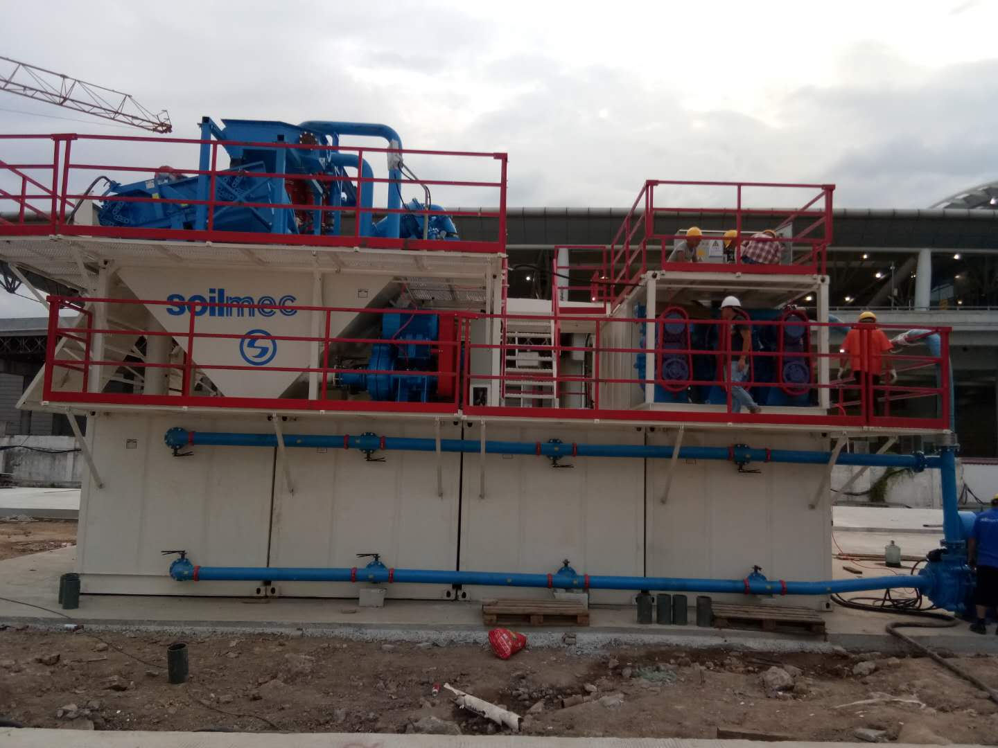 泥漿凈化裝置適用于現代基礎工程施工泥漿處理